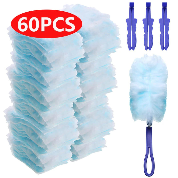 Disposable Microfiber Duster Heads (10 to 60 pcs) Ideal for general cleaning.