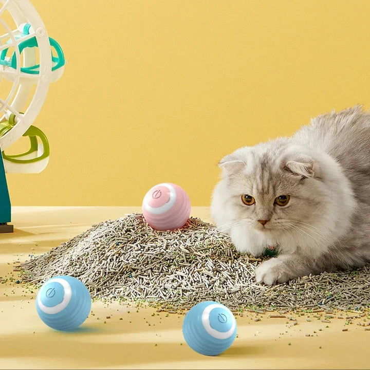 Electric Interactive USB Rechargeable Ball for Cats