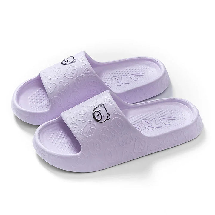 Summer Women's Non-Slip Rubber EVA Slippers